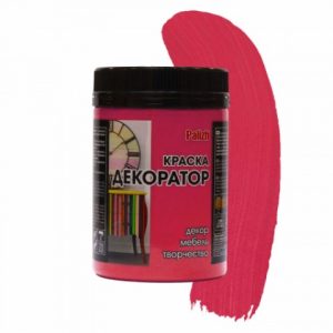 Краска колер акриловая рубин Palizh