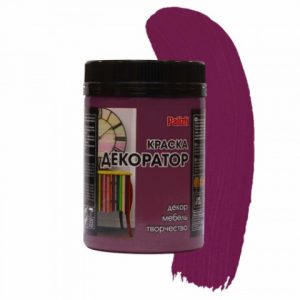 Краска колер акриловая баклажан Palizh