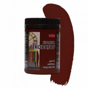 Краска колер акриловая горький шоколад Palizh