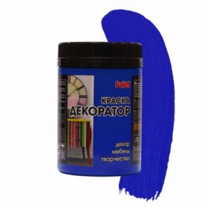 Краска колер акриловая ультрамарин Palizh