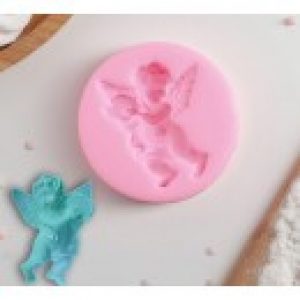 Молд силиконовый Праздничный ангел 9*9 см 4324253