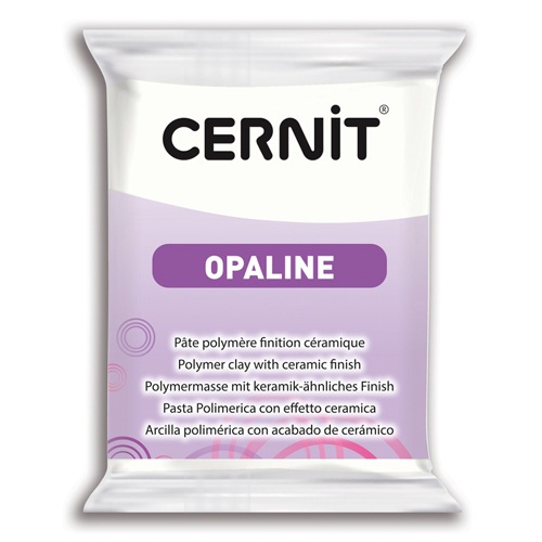 Полимерная глина CERNIT OPALINE 56 гр. 010 белый №010 - белый с эффектом восковой полупрозрачности (50% opacity) Полимерная глина CERNIT OPALINE 56 гр. 010 белый №010 - белый с эффектом восковой полупрозрачности (50% opacity)