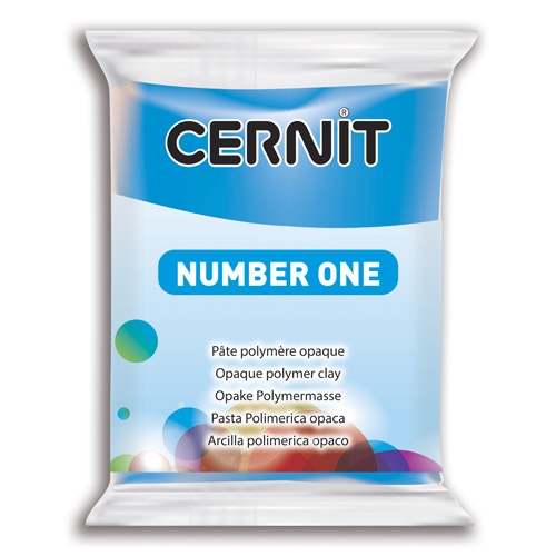 Пластика "Cernit № 1" 56-62 гр.200 голубой Пластика "Cernit № 1" 56-62 гр.200 голубой