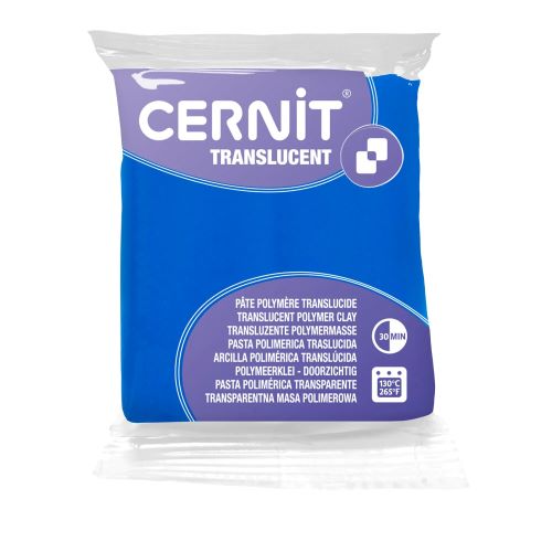 275-11 Полимерная глина 'Cernit 'TRANSLUCENT' 56 г. 275 прозрачный сапфир