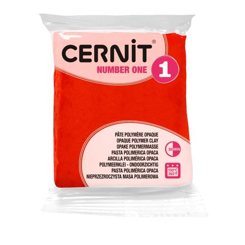 428-56 Пластика "Cernit № 1" 56-62 гр. 428 красный мак