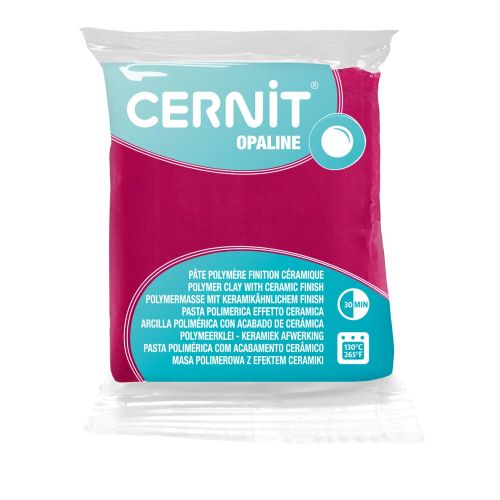 460-12-460 Полимерная глина CERNIT OPALINE 56 гр. 460 маджента