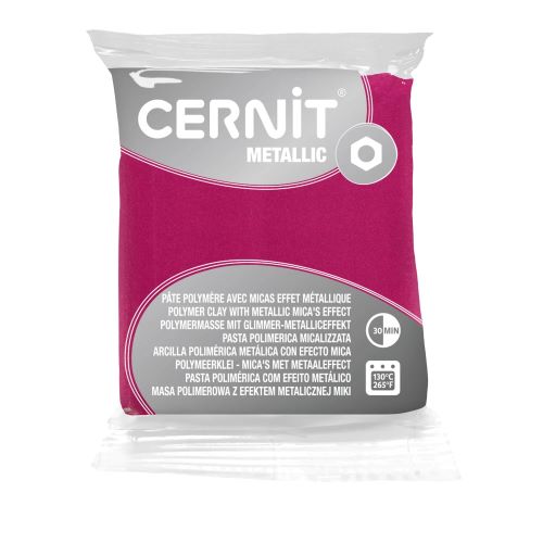 460-460 Пластика "Cernit Metallic" 56 гр 460 маджента