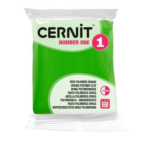 611-56 Пластика "Cernit № 1" 56-62 гр. 611 светло-зеленый