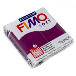 Полимерная глина FIMO Soft цвет королевский фиолетовый, 57г