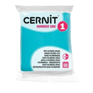 Пластика "Cernit № 1" 56-62 гр. 676 бирюзовый