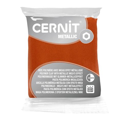 755-755 Пластика "Cernit Metallic" 56 гр 775 ржавчина