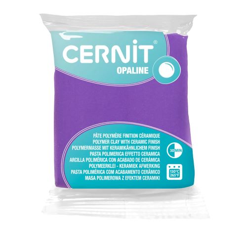 900-1-900 Полимерная глина CERNIT OPALINE 56 гр. 900 фиолетовый
