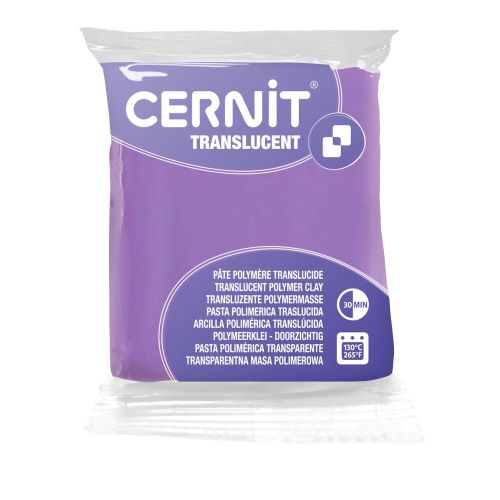 900-11 Полимерная глина 'Cernit 'TRANSLUCENT' 56 г. 900 фиолетовый