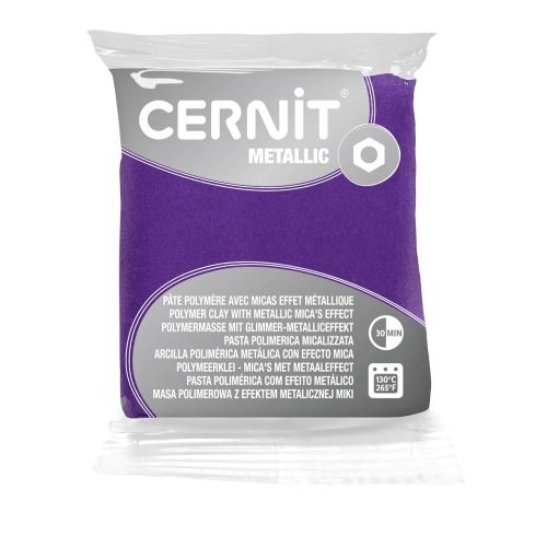 900-900 Пластика "Cernit Metallic" 56 гр 900 фиолетовый