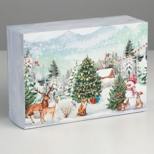 Складная коробка "Сказочный подарок!", 16*23*7.5 см