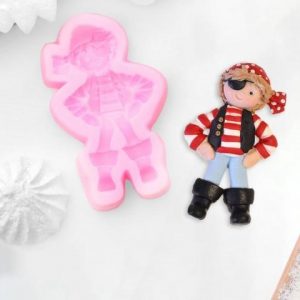 Молд силиконовый «Пират», 9×5,2 см 2389145