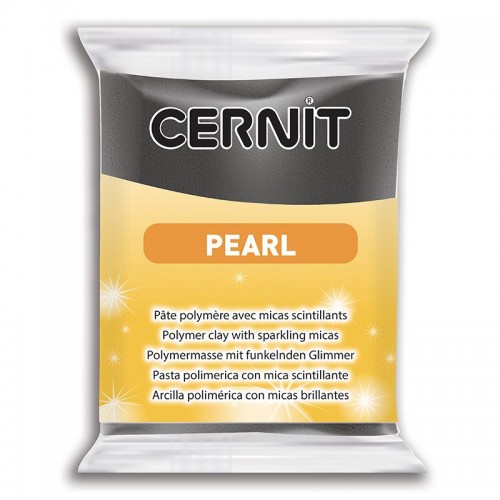 100 перл-500x500 Пластика "Cernit PEARL" 56 гр 100 черный