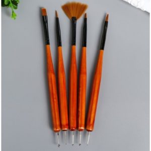 Набор инструментов для придания формы 5 шт 15,5 см дерево, металл, нейлон 3527087