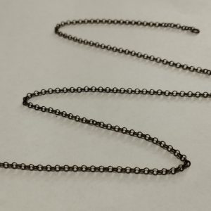 Цепочка с карабином декоративная античное золото 45см 1шт