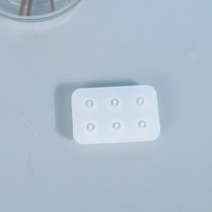 Молд силиконовый, 6 круглых бусин, 0001-197В