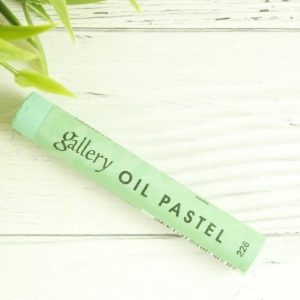 Пастель масляная Gallery Oil ЦВЕТ №226 Бледно-зеленый мягкая профессиональная