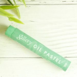 Пастель масляная Gallery Oil ЦВЕТ №268 Светлый изумрудно-зелёный мягкая профессиональная