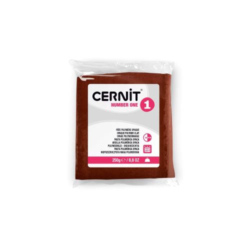800-250 Пластика Cernit № 1, 250 гр. 800 коричневый