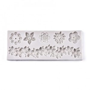 Молд силиконовый Цветы 0001-058