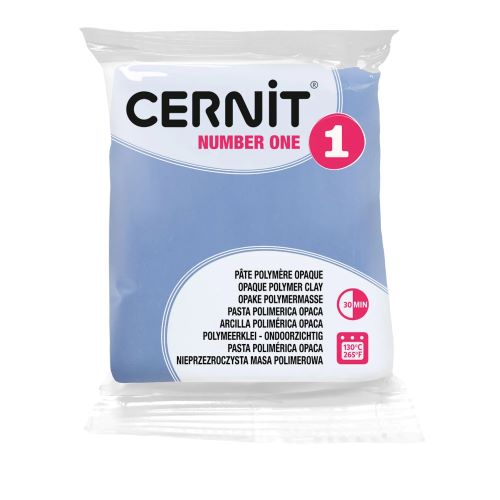 212-56 Пластика "Cernit № 1" 56-62 гр. 212 голубой барвинок