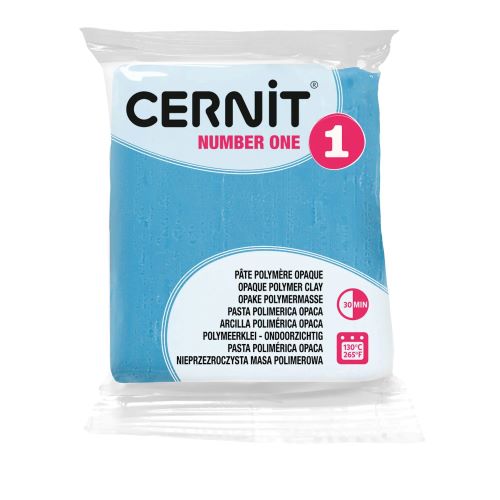 214-56 Пластика "Cernit № 1" 56-62 гр. 214 небесно-голубой
