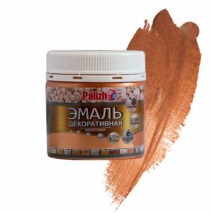 Эмаль акриловая цвет бронза Palizh