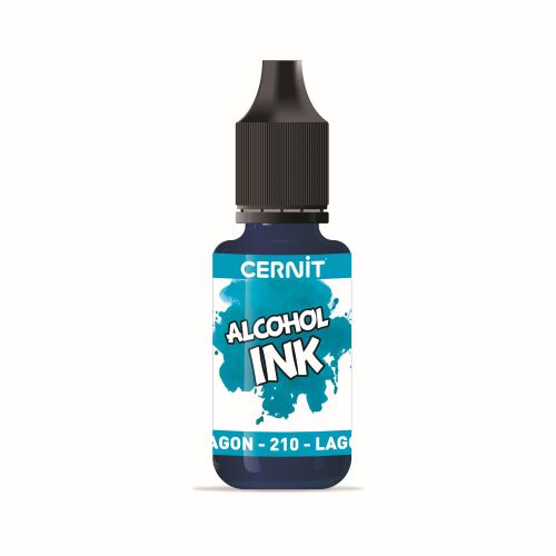 Чернила на спиртовой основе CERNIT Ink 210 лагуна, 20 мл Чернила на спиртовой основе CERNIT Ink 210 лагуна, 20 мл