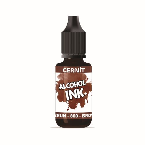 Чернила на спиртовой основе CERNIT Ink 800 коричневый, 20 мл Чернила на спиртовой основе CERNIT Ink 800 коричневый, 20 мл