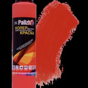 Краска колеровочная 750г цвет красный водно-дисперсионная Palizh