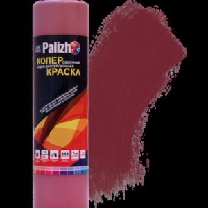Краска колеровочная 750г цвет бордовый водно-дисперсионная Palizh