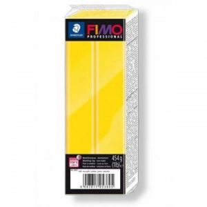 Полимерная глина FIMO Professional 454г цвет желтый